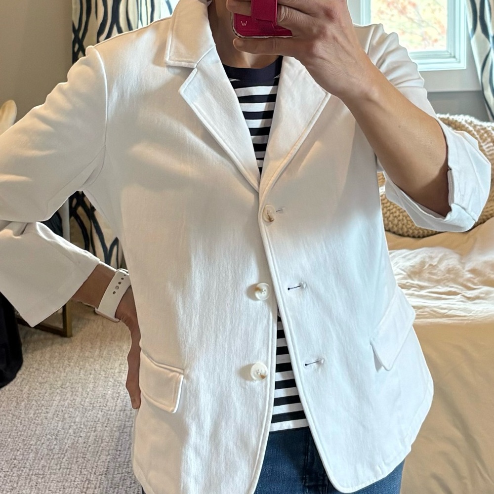 Women’s size Large Lysse white jacket